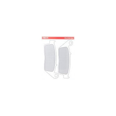J. PLAQUETTES DE FREIN FDB570P FERODO