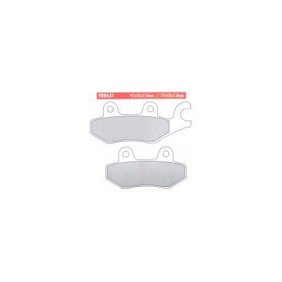 J. PLAQUETTES DE FREIN FERODO FDB631ST