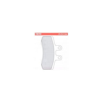 J. PLAQUETTE DE FREIN FDB782P FERODO