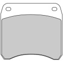 J. PLAQUETTE DE FREIN FRP213P FERODO