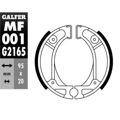 MÂCHOIRE DE FREIN MF-001 GALFER