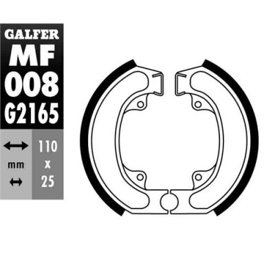 MÂCHOIRE DE FREIN MF-008 GALFER
