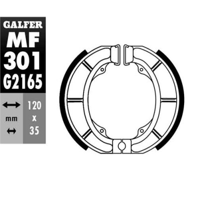 MÂCHOIRE DE FREIN MF-301 GALFER
