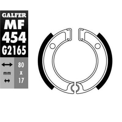 MÂCHOIRE DE FREIN MF-454 GALFER