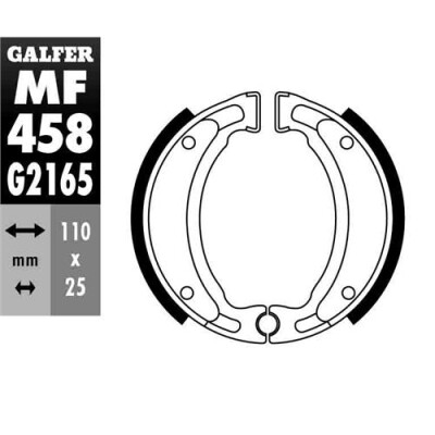 MÂCHOIRE DE FREIN MF-458 GALFER