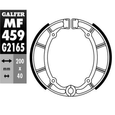 MÂCHOIRE DE FREIN MF-459 GALFER