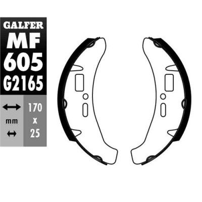 MÂCHOIRE DE FREIN MF-605 GALFER