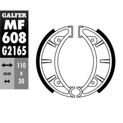 MÂCHOIRE DE FREIN MF-608 GALFER