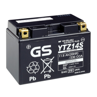 Batterie gel GS YTZ14S