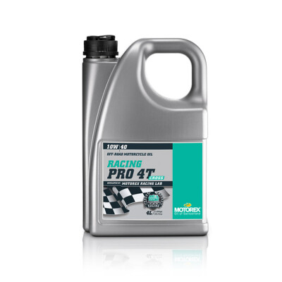 Huile 4L RACING PRO 4T CROSS 10W40