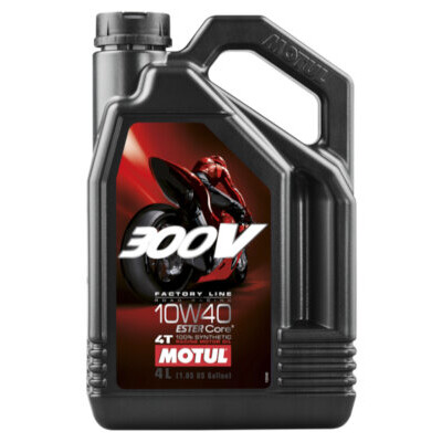 Aceite Motul 300V Factory Line Road Racing 10W-40 4L