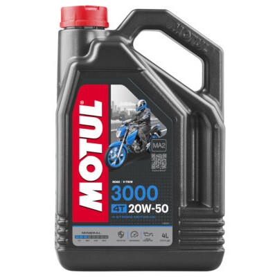 4L d'huile 20W50 3000