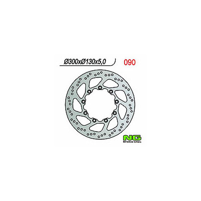 DISQUE DE FREIN NG 090 300X130X5