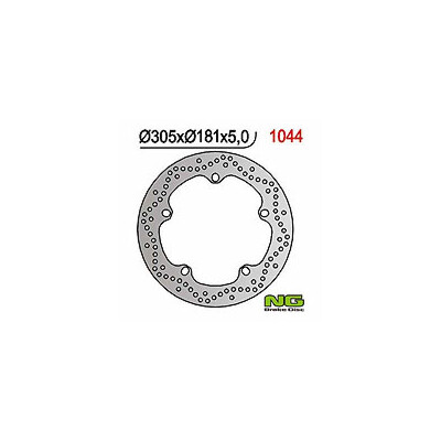 DISQUE DE FREIN NG 1044 305X181X4.8