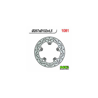DISQUE DE FREIN NG 1081 267X132X4.5