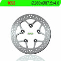 DISQUE DE FREIN NG 1093 260X87.5X4