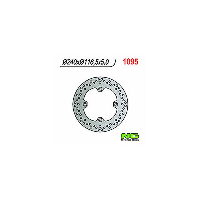 DISQUE DE FREIN NG 1095 240X116.5X5