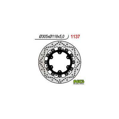 DISQUE DE FREIN NG 1137 305X118X5