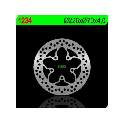 DISQUE DE FREIN NG 1234 226X70X4