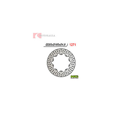 DISQUE DE FREIN NG 1271 285X165X4.8