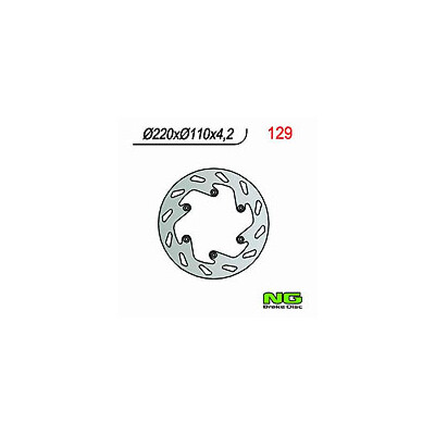 DISQUE DE FREIN NG 129 220X110X4.2