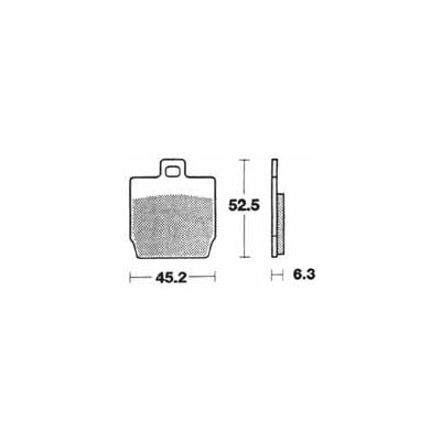 DISQUE DE FREIN NG 145 320X64X4