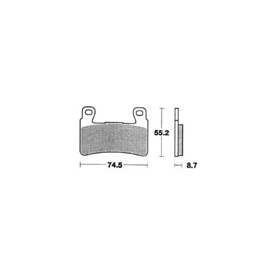 DISQUE DE FREIN NG 734 180X60X3.5