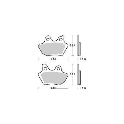 DISQUE DE FREIN NG 750 300X61X5
