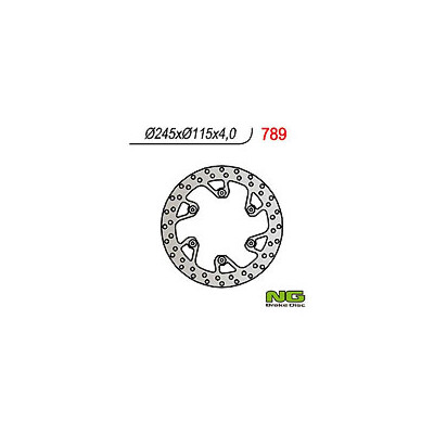 DISQUE DE FREIN NG 789 245X115X4