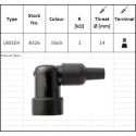 TUYAU DE BOUGIE D&#39;ALLUMAGE NGK LB01EH 8326