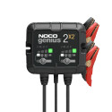 Chargeur de batterie 6 V/12 V 2 entrées 4 ampères NOCO GENIUS2X2
