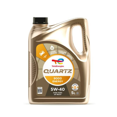 Huile moteur Total Quartz 9000 Energy 5W40 5L