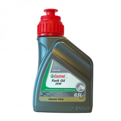 Huile de fourche Castrol SAE 20 pour moto, 0,5 L