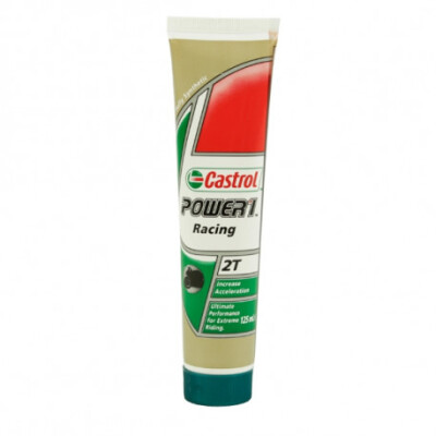 Huile moteur Castrol Power 1 Racing pour moteurs 2 temps de moto, 0,125 L