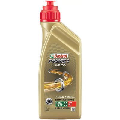 Huile moto Castrol Power 1 Racing 4T 10W-50 1 L