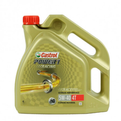 Huile moto Castrol Power 1 Racing 4T 5W-40 4 L