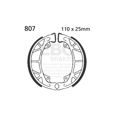 Kit de freins pour moto EBC 807