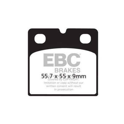 Plaquettes de frein organiques EBC FA018