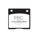 Plaquettes de frein organiques EBC FA036