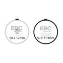 Plaquettes de frein organiques EBC FA038