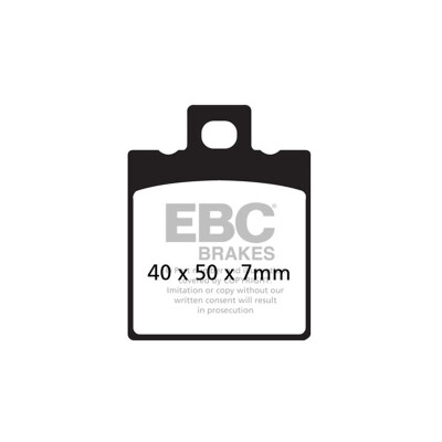 Plaquettes de frein frittées EBC Sportbike FA047HH