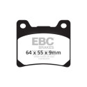Plaquettes de frein frittées EBC Sportbike FA088HH