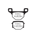 Plaquettes de frein organiques EBC FA093