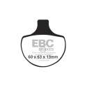 Plaquettes de frein frittées EBC pour motos sportives FA094HH