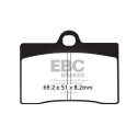 Plaquettes de frein organiques EBC FA095