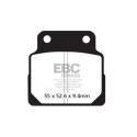 Plaquettes de frein organiques EBC FA122