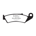 Plaquettes de frein motocross frittées EBC FA125R