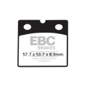Plaquette de frein organique EBC FA171