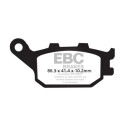 Plaquettes de frein frittées EBC pour motos sportives HH FA174HH