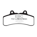 Plaquettes de frein organiques EBC FA210